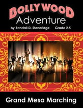 Bollywood Adventure Marching Band sheet music cover